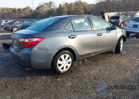 2014 Toyota Corolla Le from USA, damaged, VIN 2T1BURHE0EC033787
